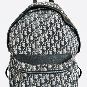 Dior Beige Oblique Rider Backpack